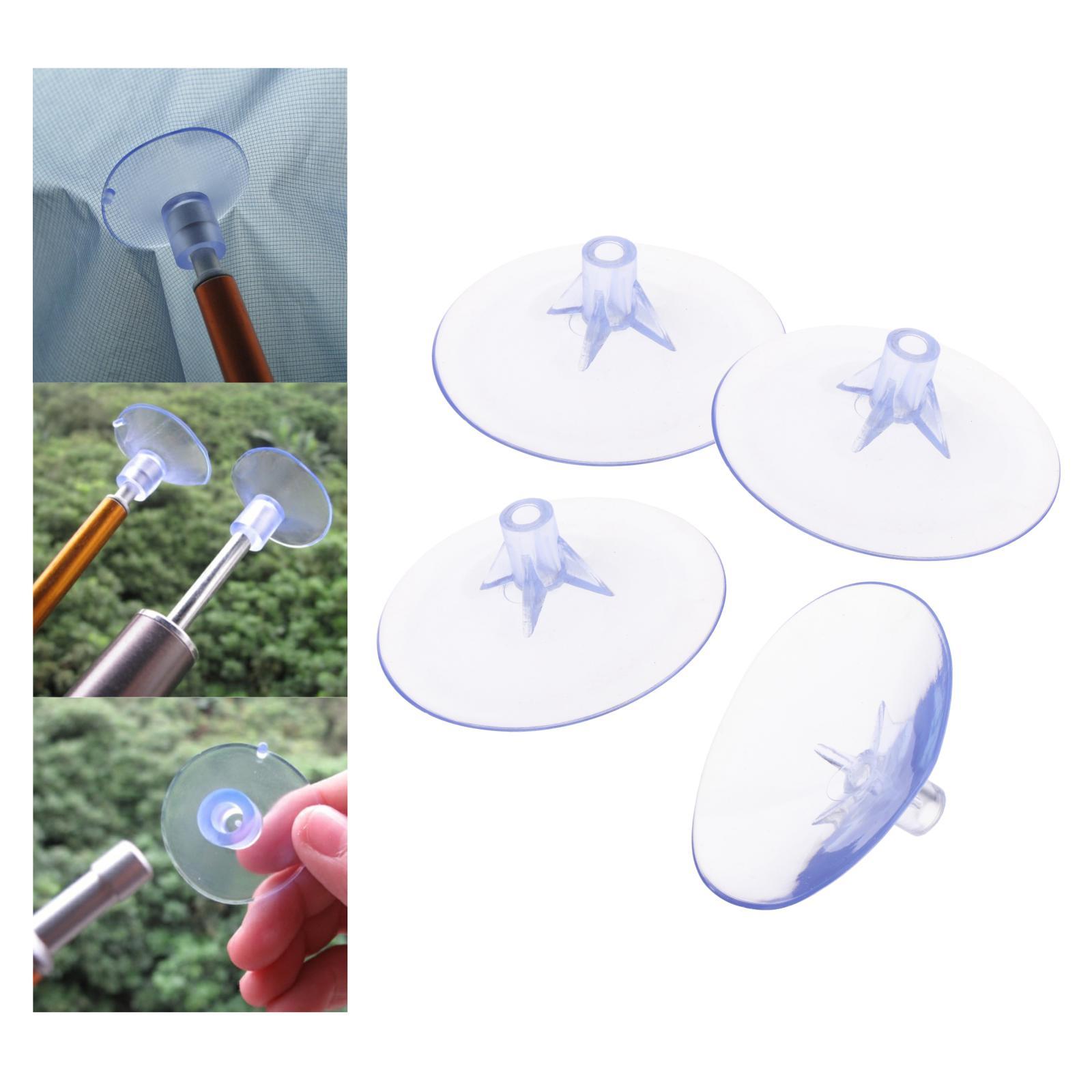 Cheap Goat Tents 4x Durable Tent Pole Cover Canopy Pole Trekking Pole Camping Stab Resistant   